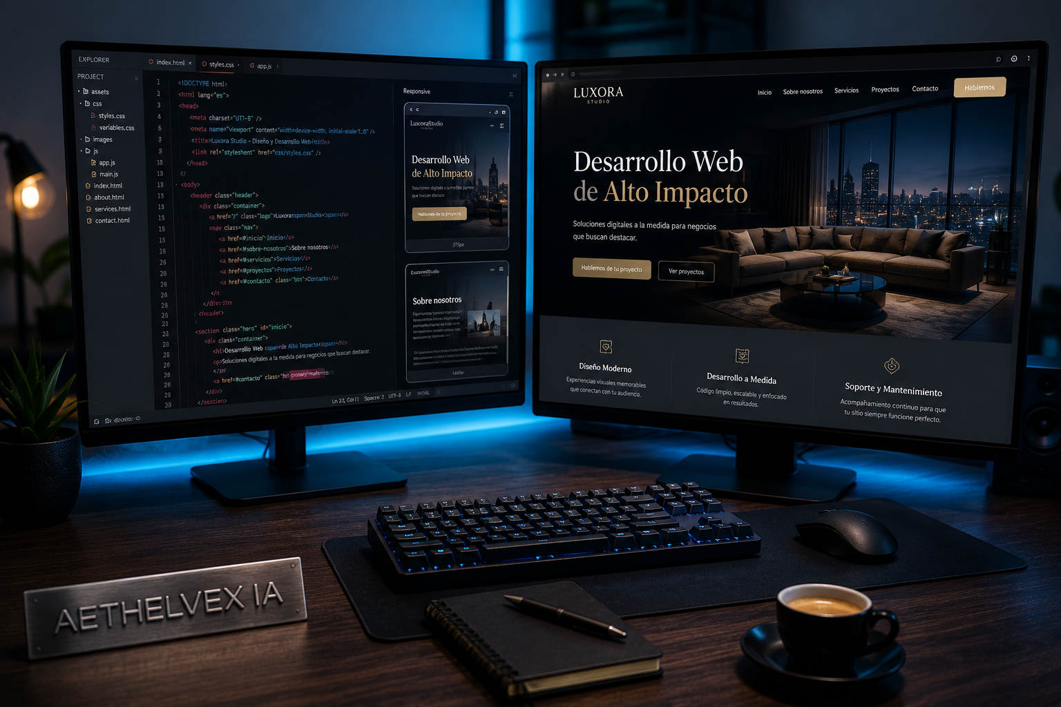 Diseño y Desarrollo Web Profesional